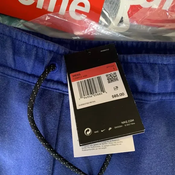 Brand new authentic Nike tech shorts in blue sizes M,L&amp;Xl available