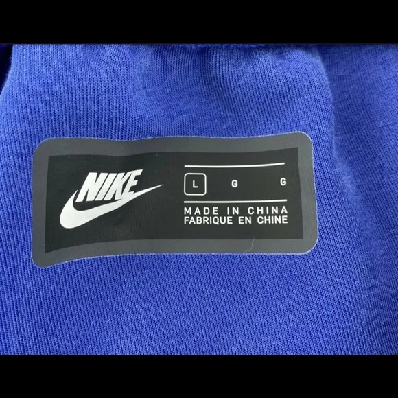 Brand new authentic Nike tech shorts in blue sizes M,L&amp;Xl available