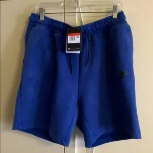 Brand new authentic Nike tech shorts in blue sizes M,L&amp;Xl available