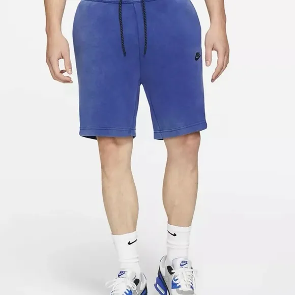 Brand new authentic Nike tech shorts in blue sizes M,L&amp;Xl available