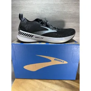 Brand New Men’s Brooks Bedlam 3 Black &amp; Silver 110343-1D-012 Size 7