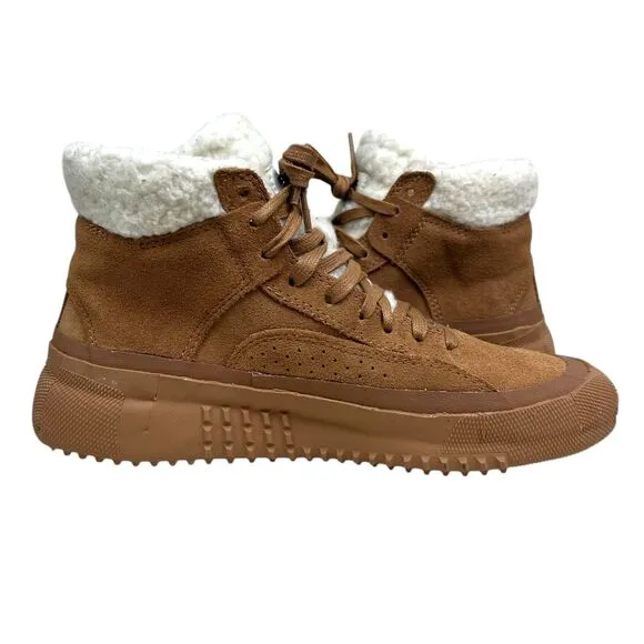 Brandblack Los Angeles Womens High Top Sneakers Sherpa Lined Vibram‎ Sole Sz 8