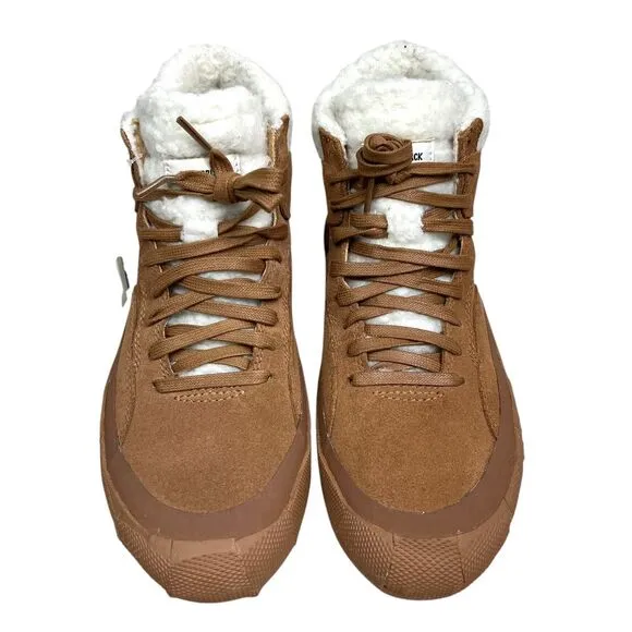 Brandblack Los Angeles Womens High Top Sneakers Sherpa Lined Vibram‎ Sole Sz 8