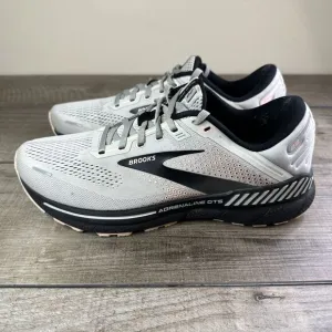 Brooks Adrenaline Gts 22 Womens Size 11.5 D Wide Shoes Sneakers Grey 1203531D035