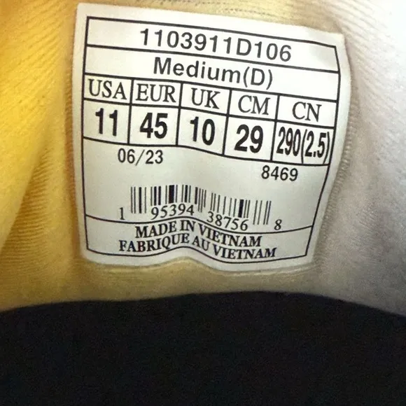 Brooks Adrenaline GTS 23 Men's Running Shoes Size 11 Cyber Yellow and Sand Grey