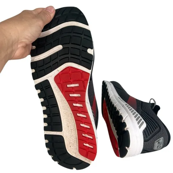 Brooks Beast '20 Running Shoes Black/gray/Red Mens 14 Wide 2E Athletic Training