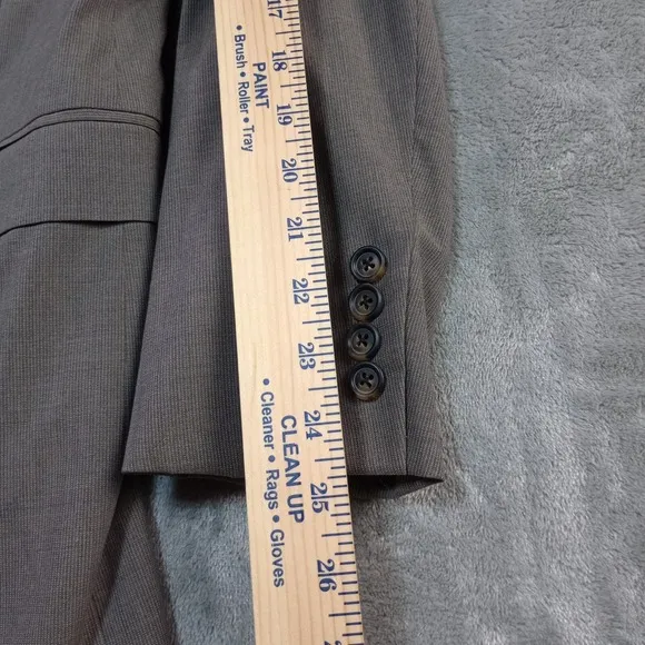 Brooks Brothers BrooksCool 42R Fitzgerald Full Canvas Half Lined Blazer Taupe