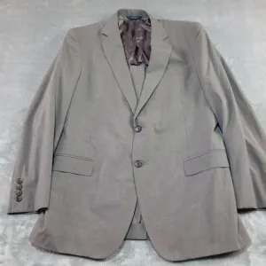 Brooks Brothers BrooksCool 42R Fitzgerald Full Canvas Half Lined Blazer Taupe