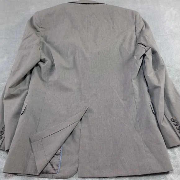 Brooks Brothers BrooksCool 42R Fitzgerald Full Canvas Half Lined Blazer Taupe