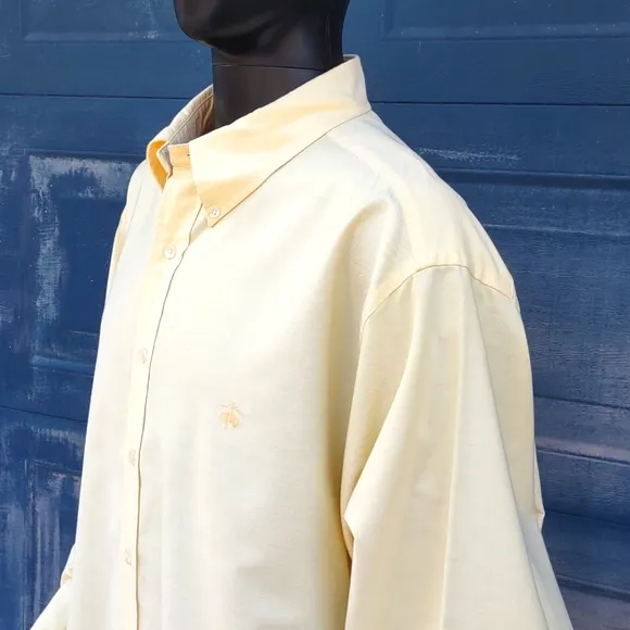 BROOKS BROTHERS PURE Supima® COTTON DRESS SHIRT (MONGRAMED)