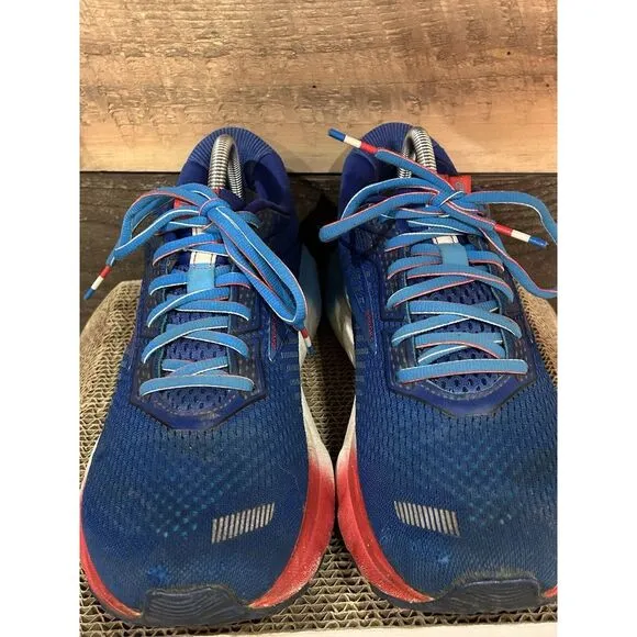 Brooks Ghost 12 mens Size 10 M  &quot;Rocket Pop&quot; Rare. Pre-Owned