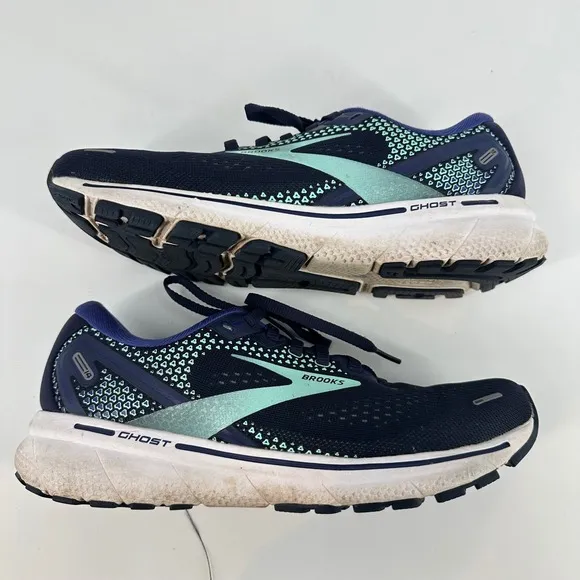 Brooks Ghost 14 Running Shoes Cushion Neutral Athletic Sneakers Women's 7.5
