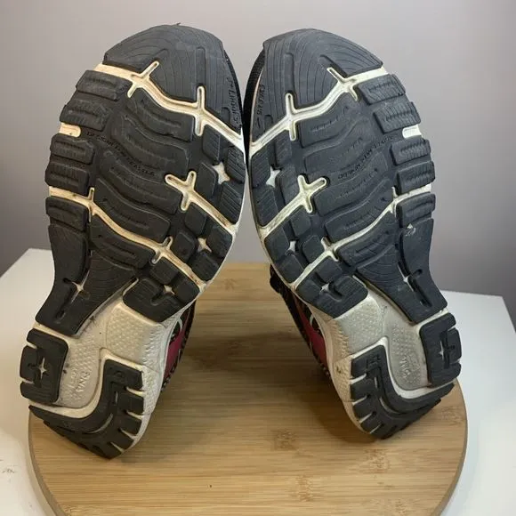 Brooks Ghost 14 Running Shoes Womens Size 9.5 Sneakers Training Athletic Black