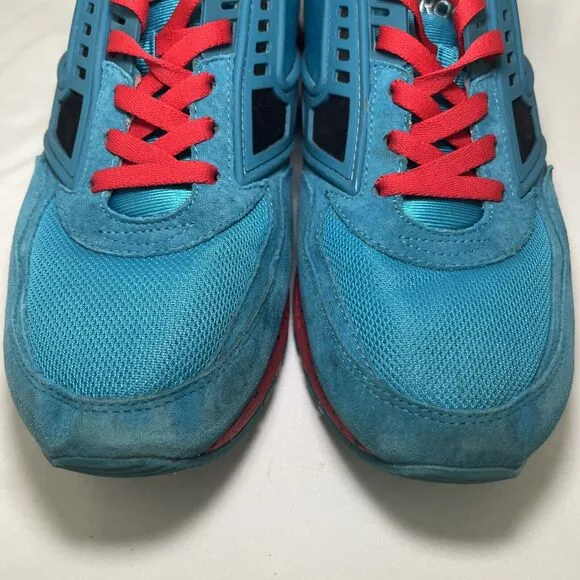 Brooks Heritage City Regent Sneakers Running Shoes Blue Red Black Mens Size 11