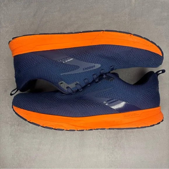 🔥🔥🔥Brooks Men's Blue and Orange Running Shoes Size: 13🔥🔥🔥