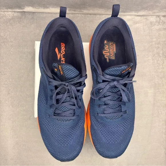 🔥🔥🔥Brooks Men's Blue and Orange Running Shoes Size: 13🔥🔥🔥