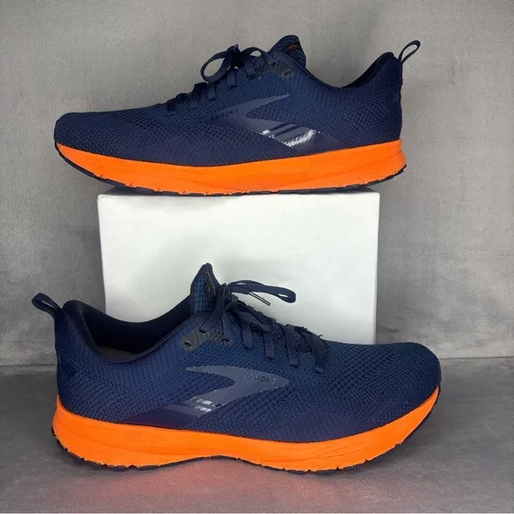 🔥🔥🔥Brooks Men's Blue and Orange Running Shoes Size: 13🔥🔥🔥