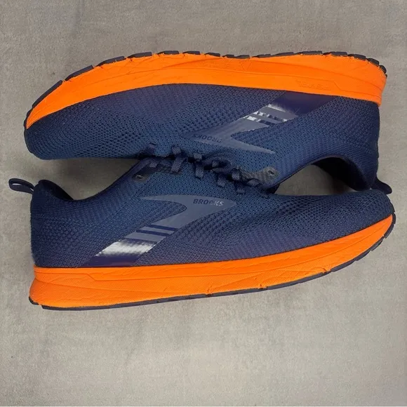 🔥🔥🔥Brooks Men's Blue and Orange Running Shoes Size: 13🔥🔥🔥