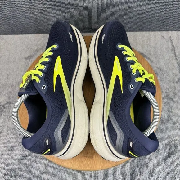 Brooks Mens Ghost 15 Size 9.5 D Shoes Blue Running Training Comfort Sneakers