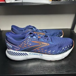 Brooks Mens Glycerin GTS 20 1103831D444 Blue Running Shoes Sneakers Size 13 D