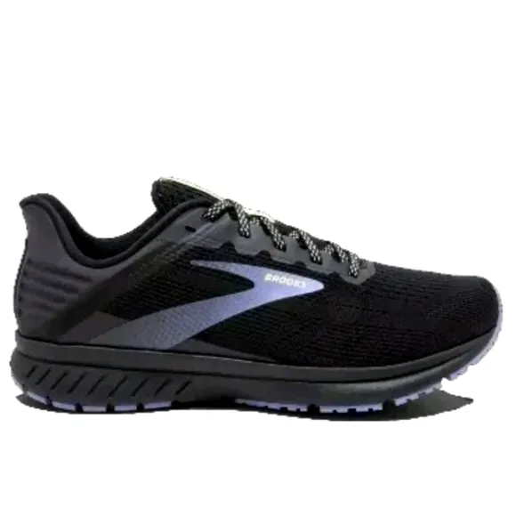 Brooks Womens Anthem 5 Running Training Shoes 10 Black‎ Purple