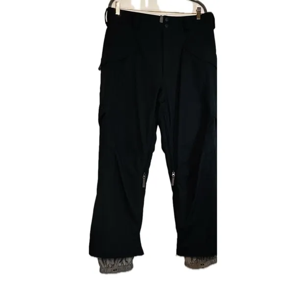 Burton Snowboarding Cargo Pants Mens/womens Vented Gray Insulated -flaw size M