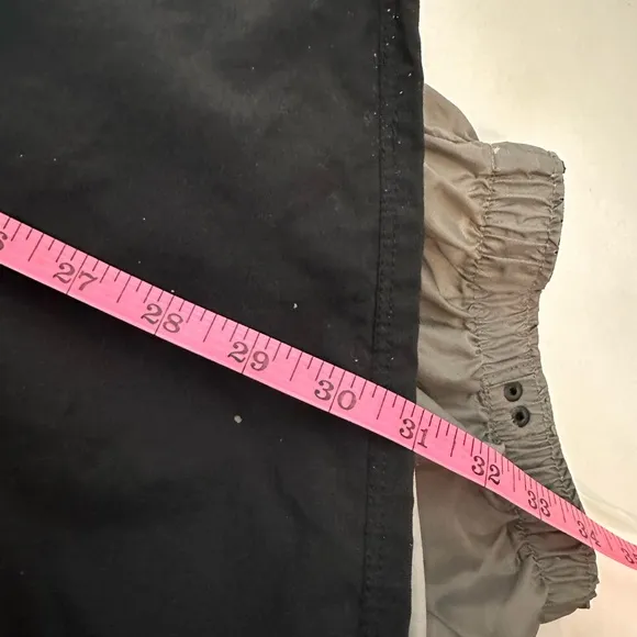 Burton Snowboarding Cargo Pants Mens/womens Vented Gray Insulated -flaw size M