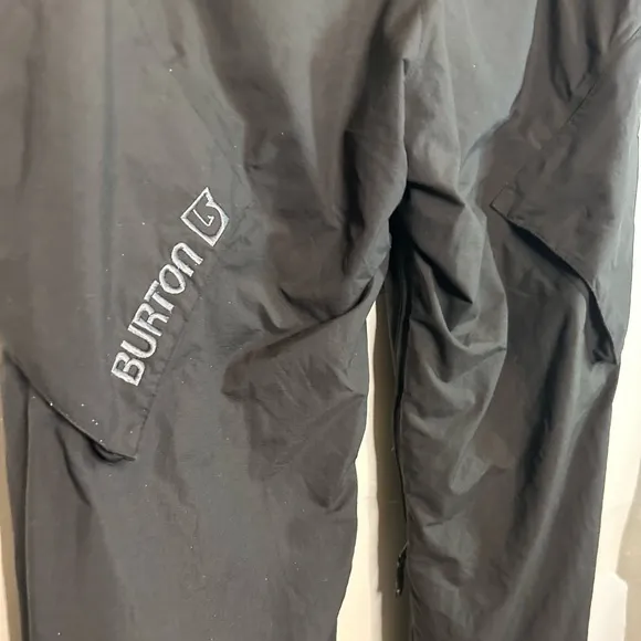 Burton Snowboarding Cargo Pants Mens/womens Vented Gray Insulated -flaw size M