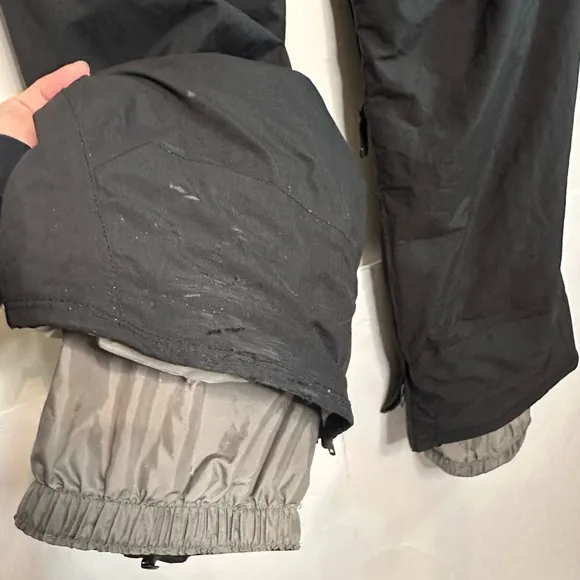 Burton Snowboarding Cargo Pants Mens/womens Vented Gray Insulated -flaw size M