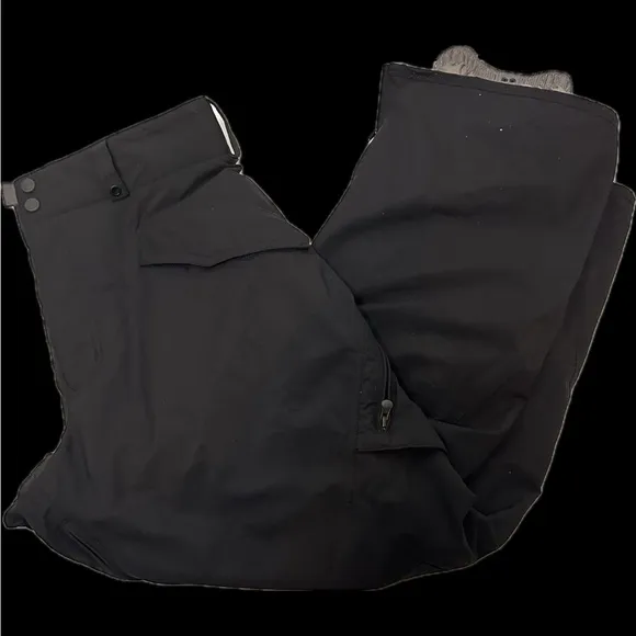 Burton Snowboarding Cargo Pants Mens/womens Vented Gray Insulated -flaw size M