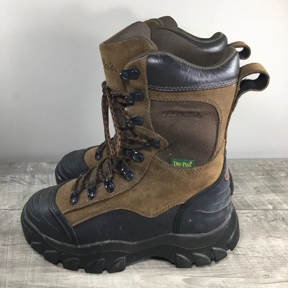 Cabela’s 83-0508 Dry Plus Thinsulate Waterproof Women’s Leather Boots Size 8