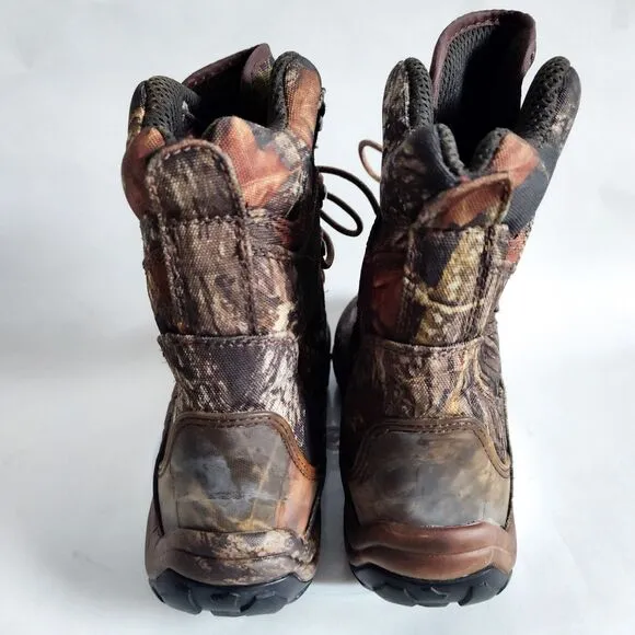 Cabela's Camo Hunting Boots 81-2720 Vibram Ultra Dry-Plus Mens Size 8 Hiking