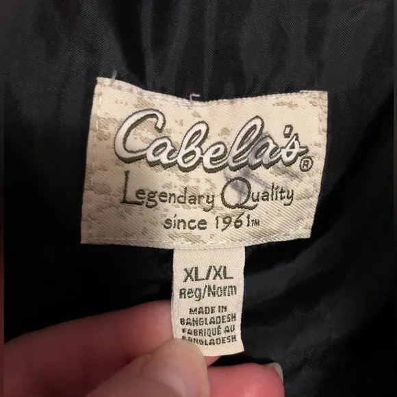 Cabela’s insulated overalls