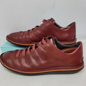 Camper Beetle Comfort Shoes Boot Red Leather Men Sz 10 Womens 11 EU-43 18751-064