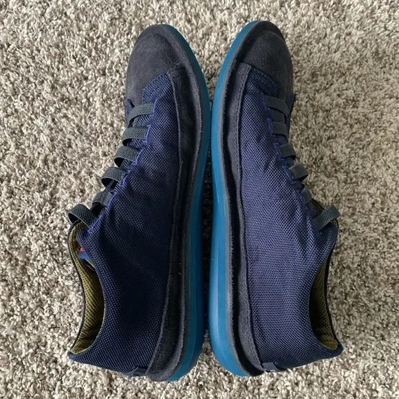 Camper Men's Beetle Sneakers Shoes in Black Navy