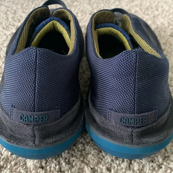 Camper Men's Beetle Sneakers Shoes in Black Navy