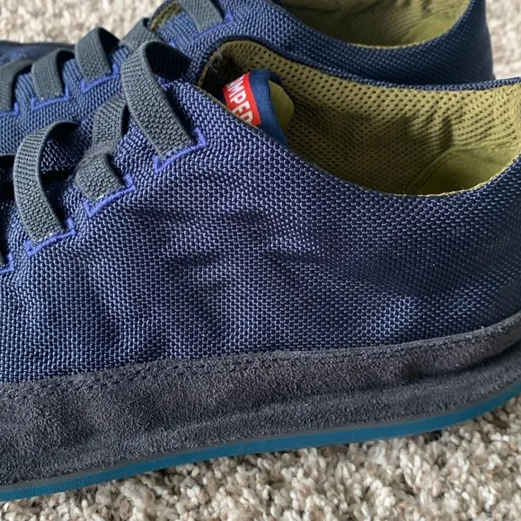 Camper Men's Beetle Sneakers Shoes in Black Navy