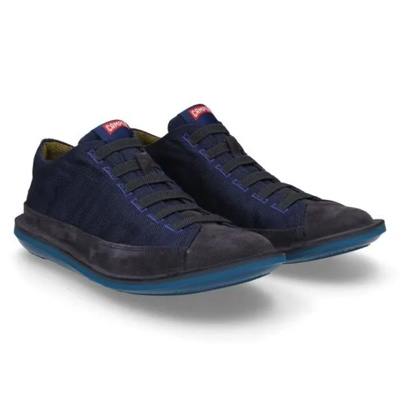 Camper Men's Beetle Sneakers Shoes in Black Navy