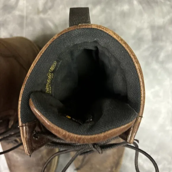 Carhartt 3690 Insulated Waterproof Steel Toe Logger Boots Men's 8.5 D