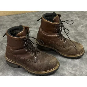 Carhartt 3690 Insulated Waterproof Steel Toe Logger Boots Men's 8.5 D