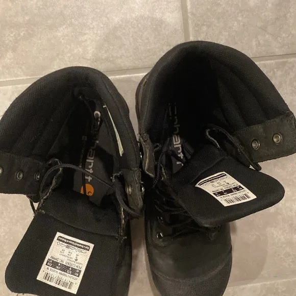 Carhartt Men's CSA 8-inch Ground Force Wtrprf‎ Insulated WorkBoot Comp 9 W