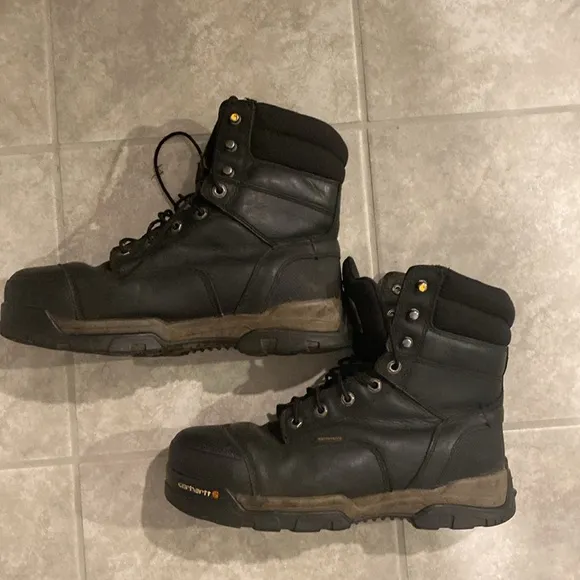 Carhartt Men's CSA 8-inch Ground Force Wtrprf‎ Insulated WorkBoot Comp 9 W