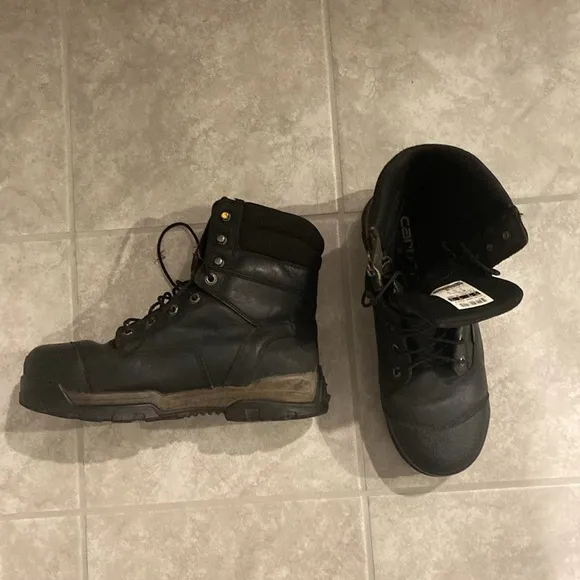 Carhartt Men's CSA 8-inch Ground Force Wtrprf‎ Insulated WorkBoot Comp 9 W