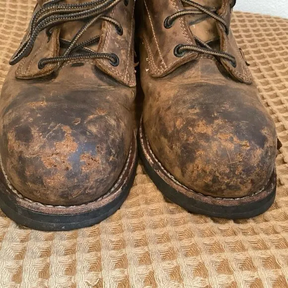 Carhartt Mens Sz 10 Insulated Waterproof Comp Toe Work‎ Boots Safety