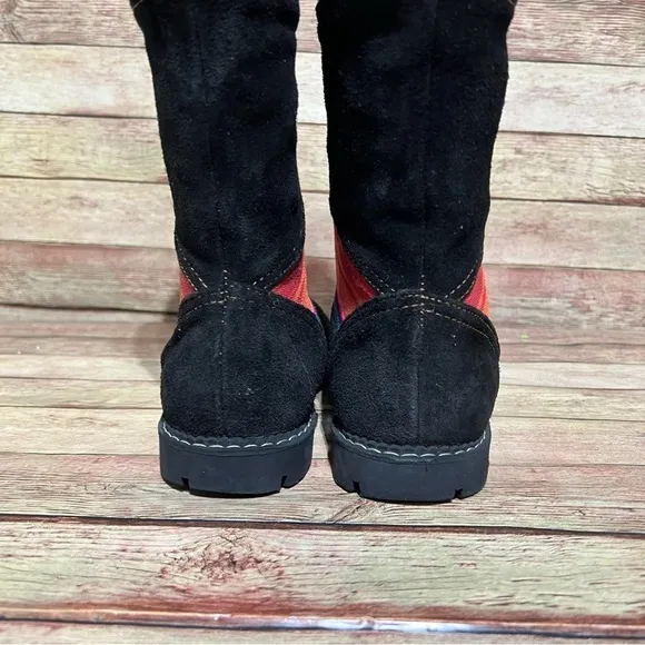 Cat Black Suede Insulated Winter Boots