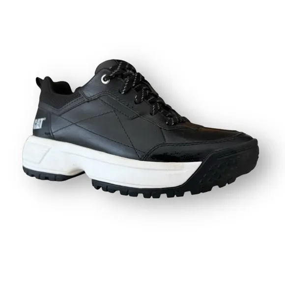 CAT Work Shoes Sneakers Lightweight Cushioned Black Men's size 7 EU 38