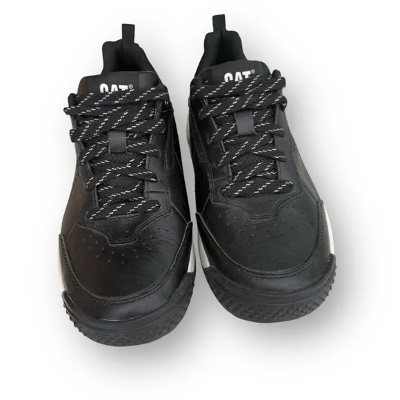CAT Work Shoes Sneakers Lightweight Cushioned Black Men's size 7 EU 38