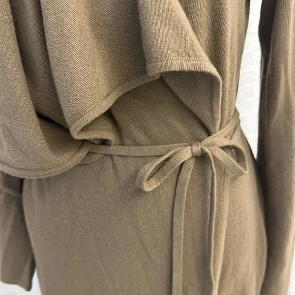 Catherine Malandrino sweater cashmere Large khaki green