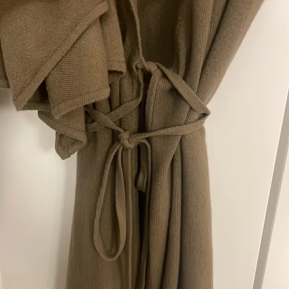 Catherine Malandrino sweater cashmere Large khaki green
