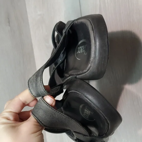 Chaco Mens Leather Outdoor Hiking Sandals shoes sz 12